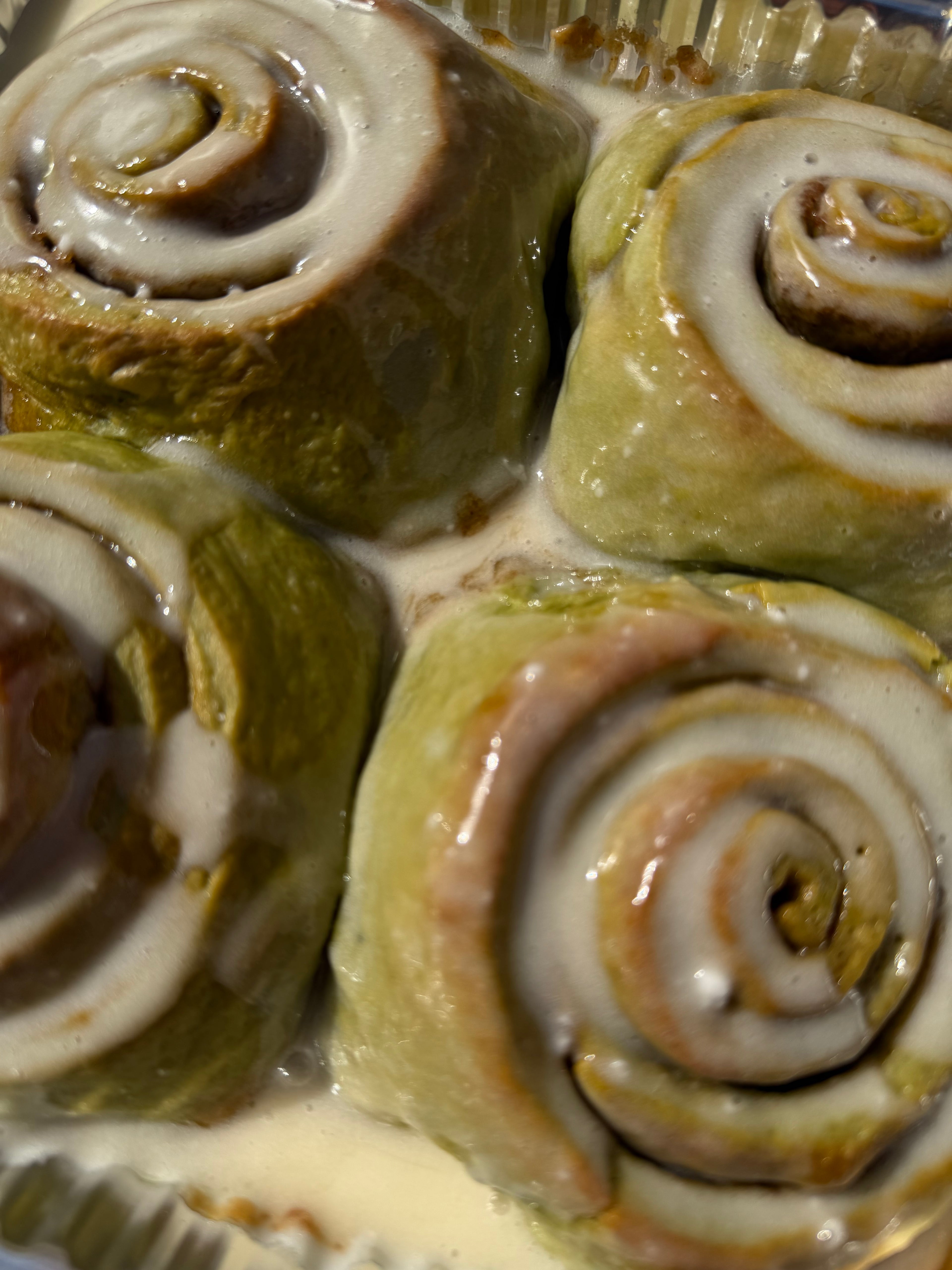 Matcha Cinnamon Rolls